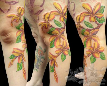 Darc Clements - Flower Tattoo